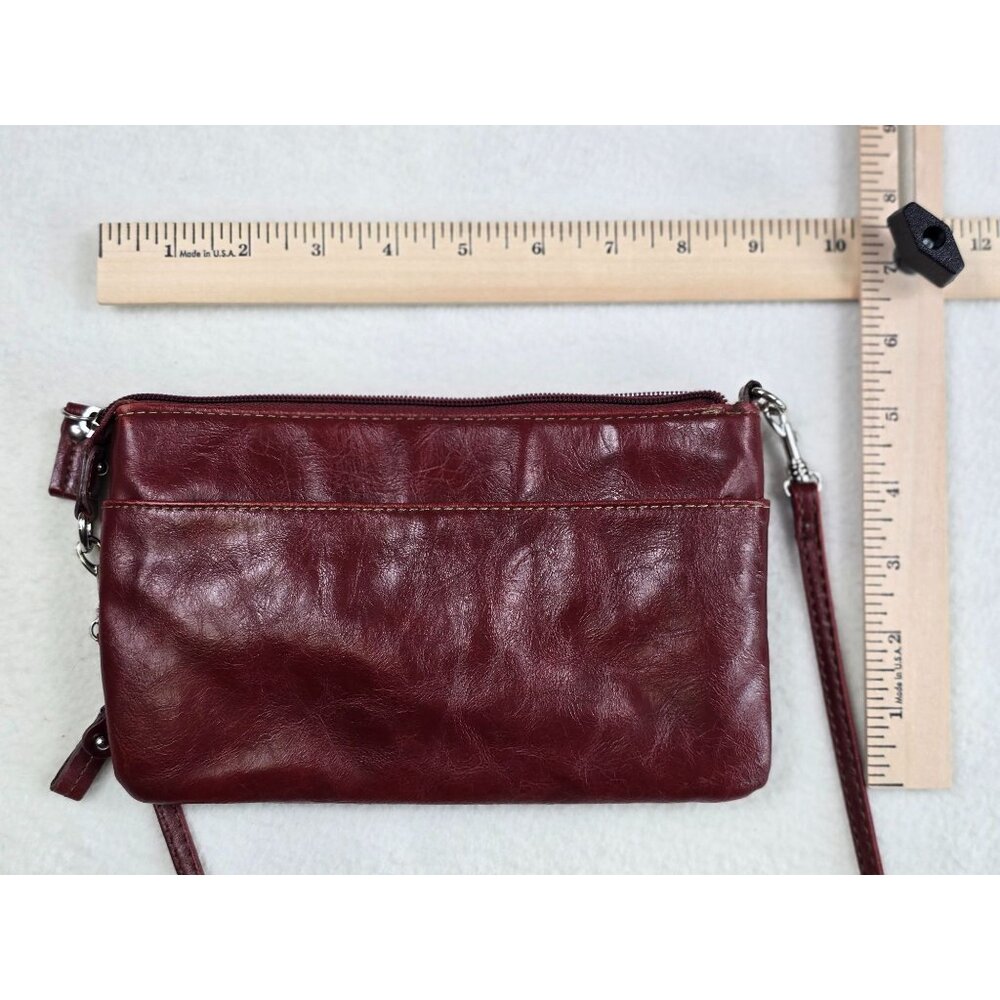 Relic Brick Red Faux Leather Crossbody Bag - Picture 5 of 5